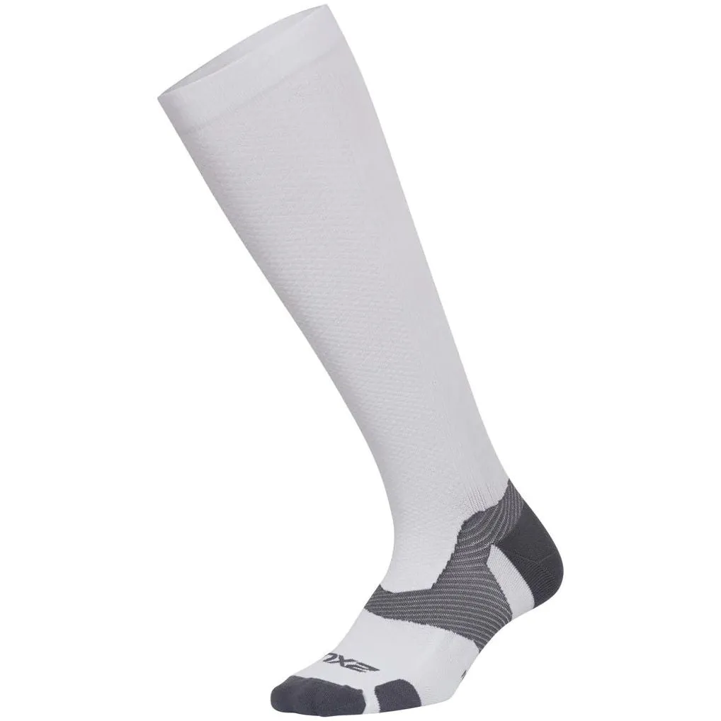 2XU Vectr Light Cushion Compression Socks - White