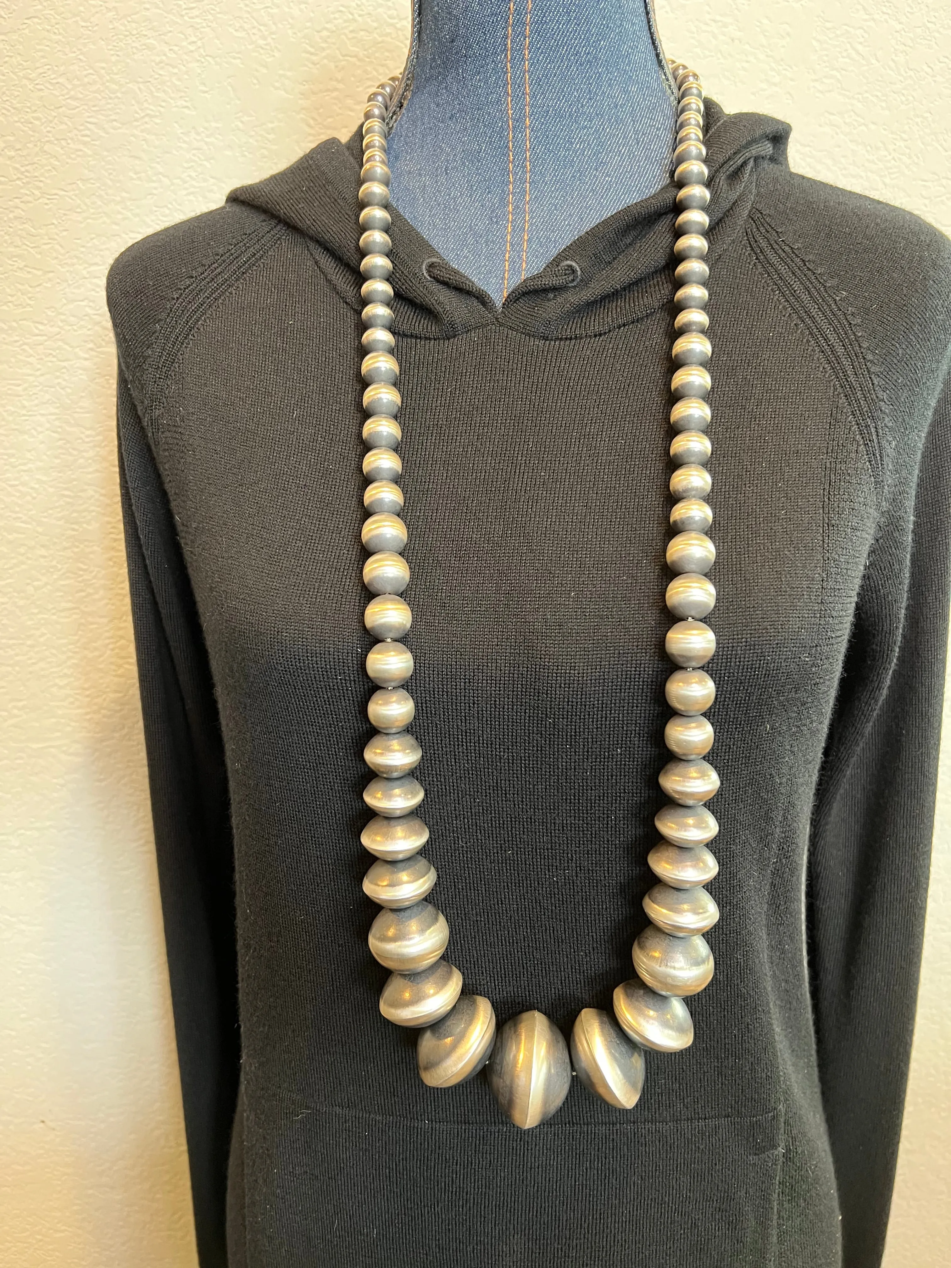 42" Graduated Pearl Necklace