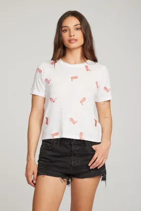 Allover Cowboy Boot Tee