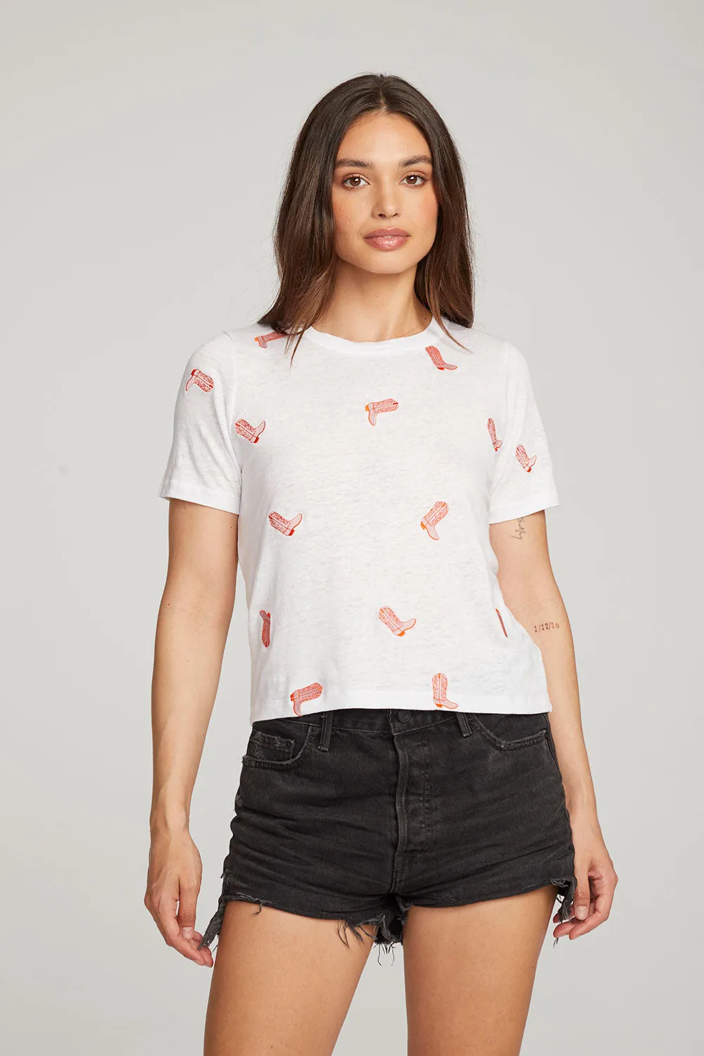 Allover Cowboy Boot Tee