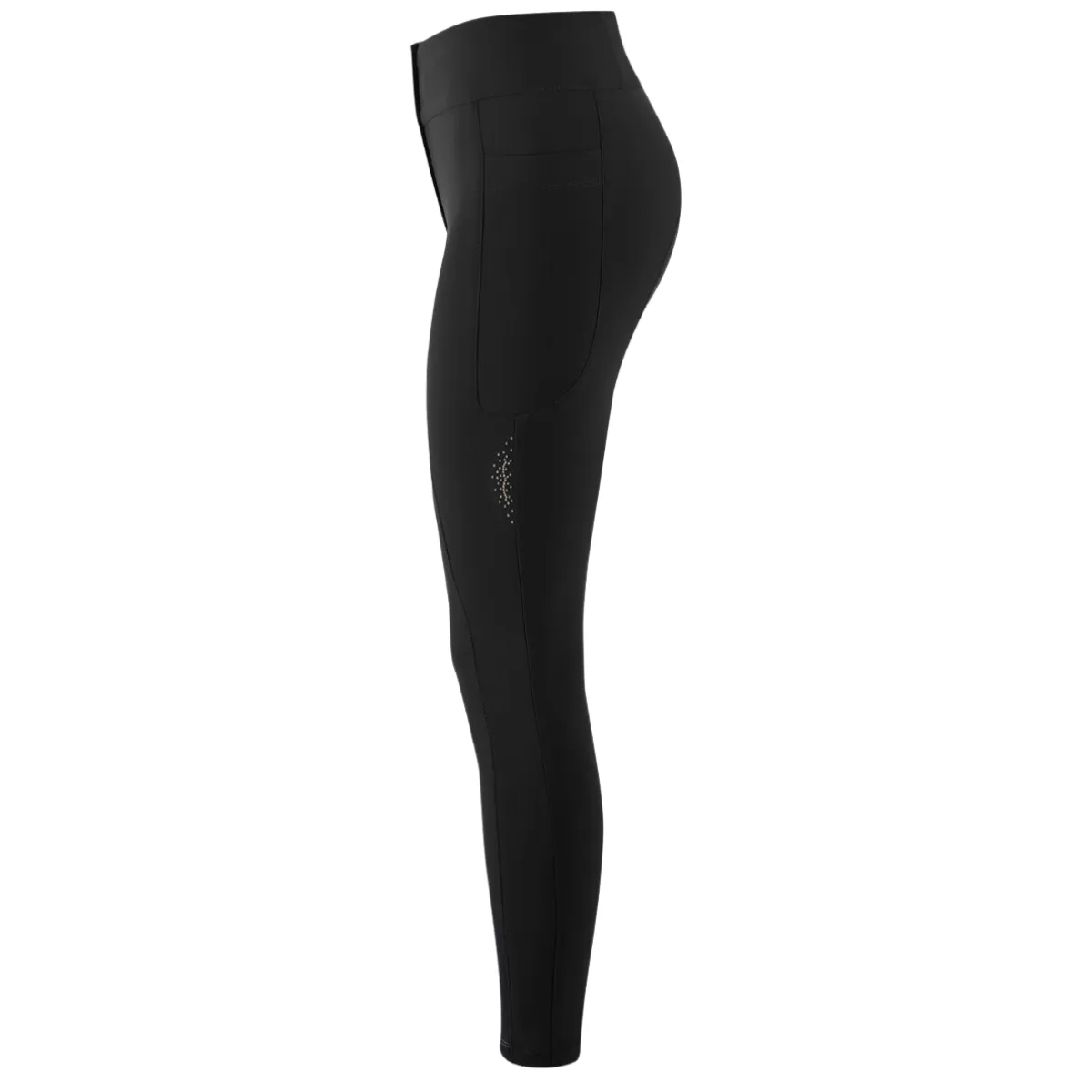 Animo 'Nuvelin' High Rise Breeches in Nero - Women's IT 36 (US 22)