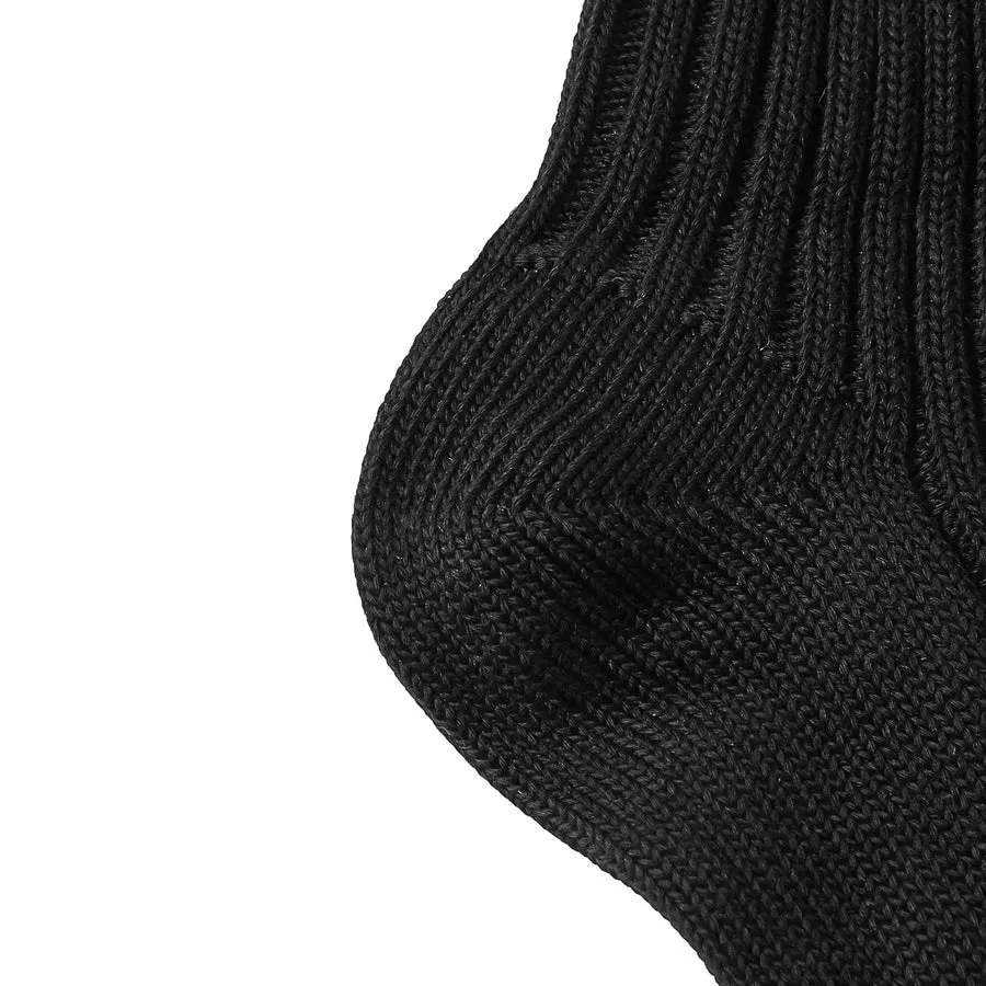 A[S]USL NEW SIGNATURE SOCKS-BLACK