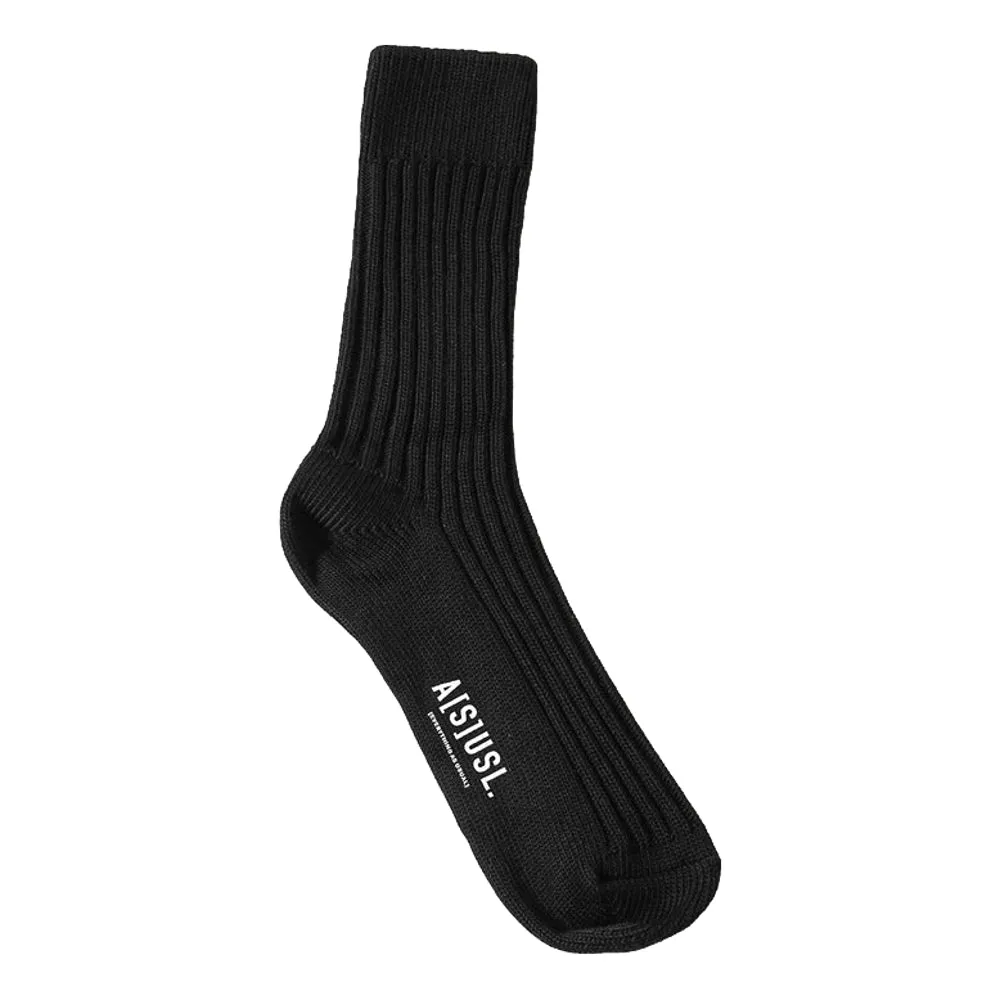 A[S]USL NEW SIGNATURE SOCKS-BLACK