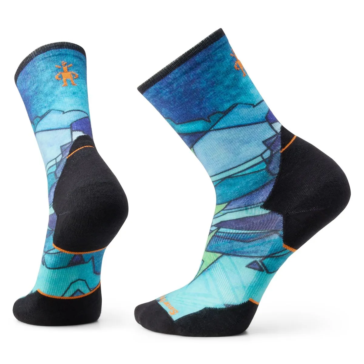 Athlete Edition Run Print Crew Sock