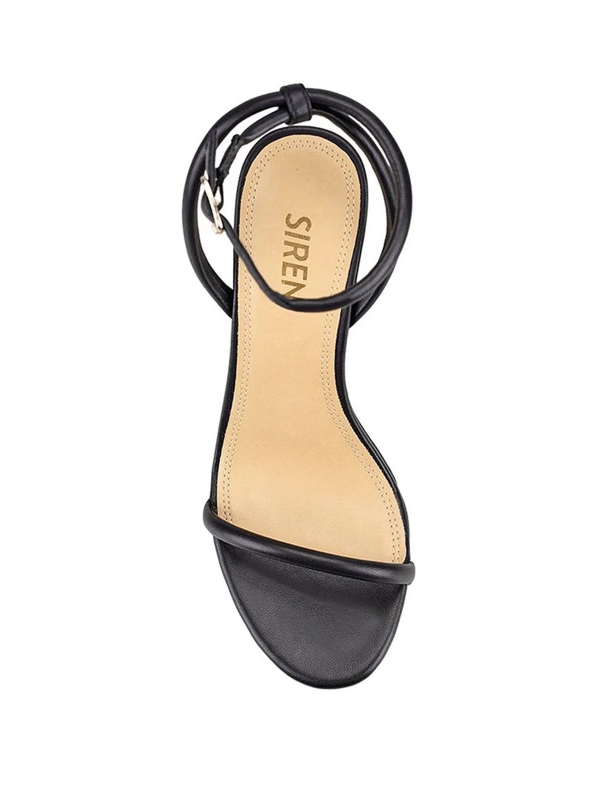 Bebe Wedge Sandals - Black Leather