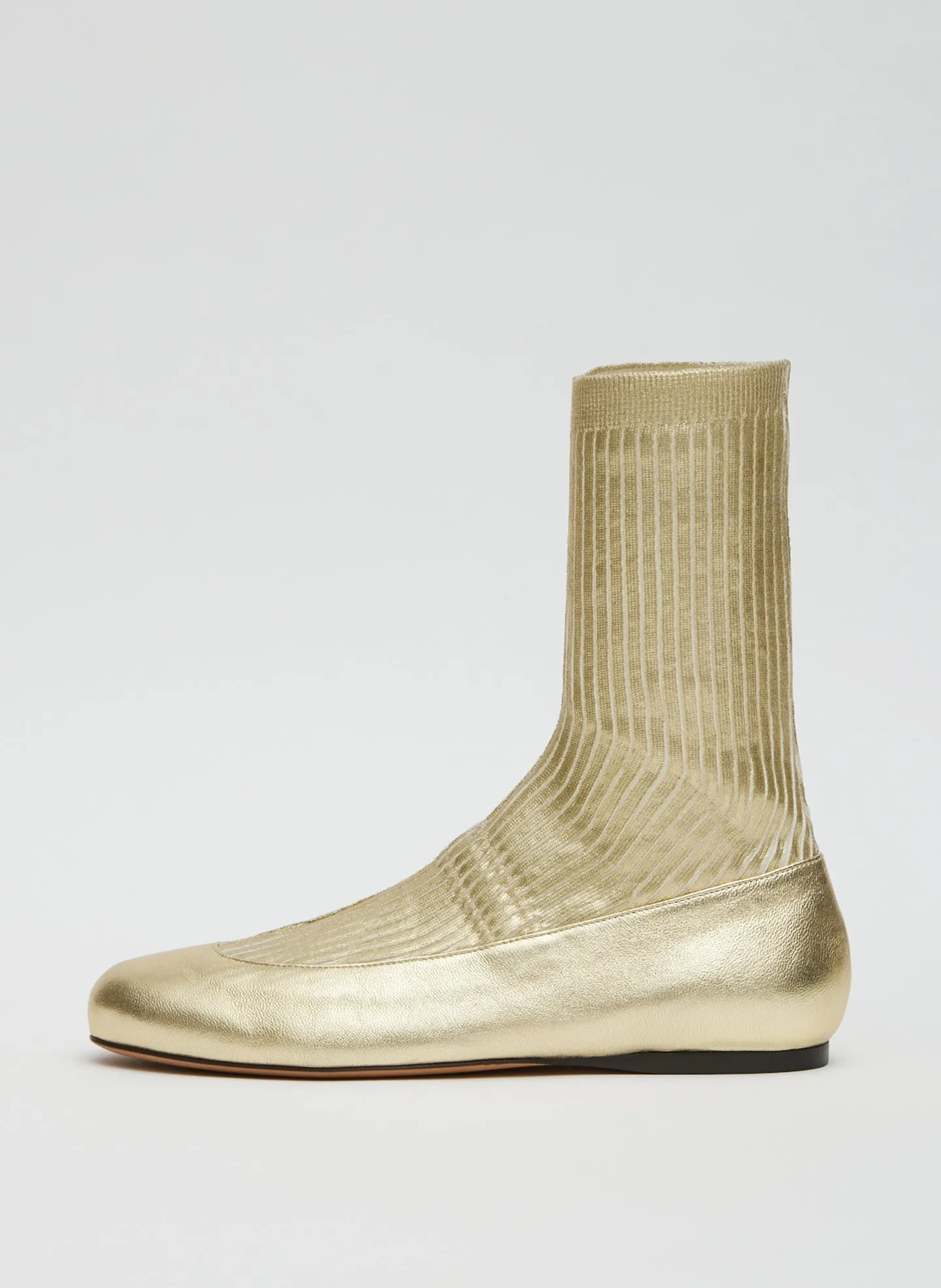 Borg Metallic Sock Shoe