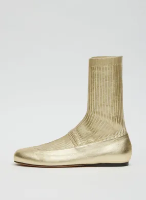 Borg Metallic Sock Shoe