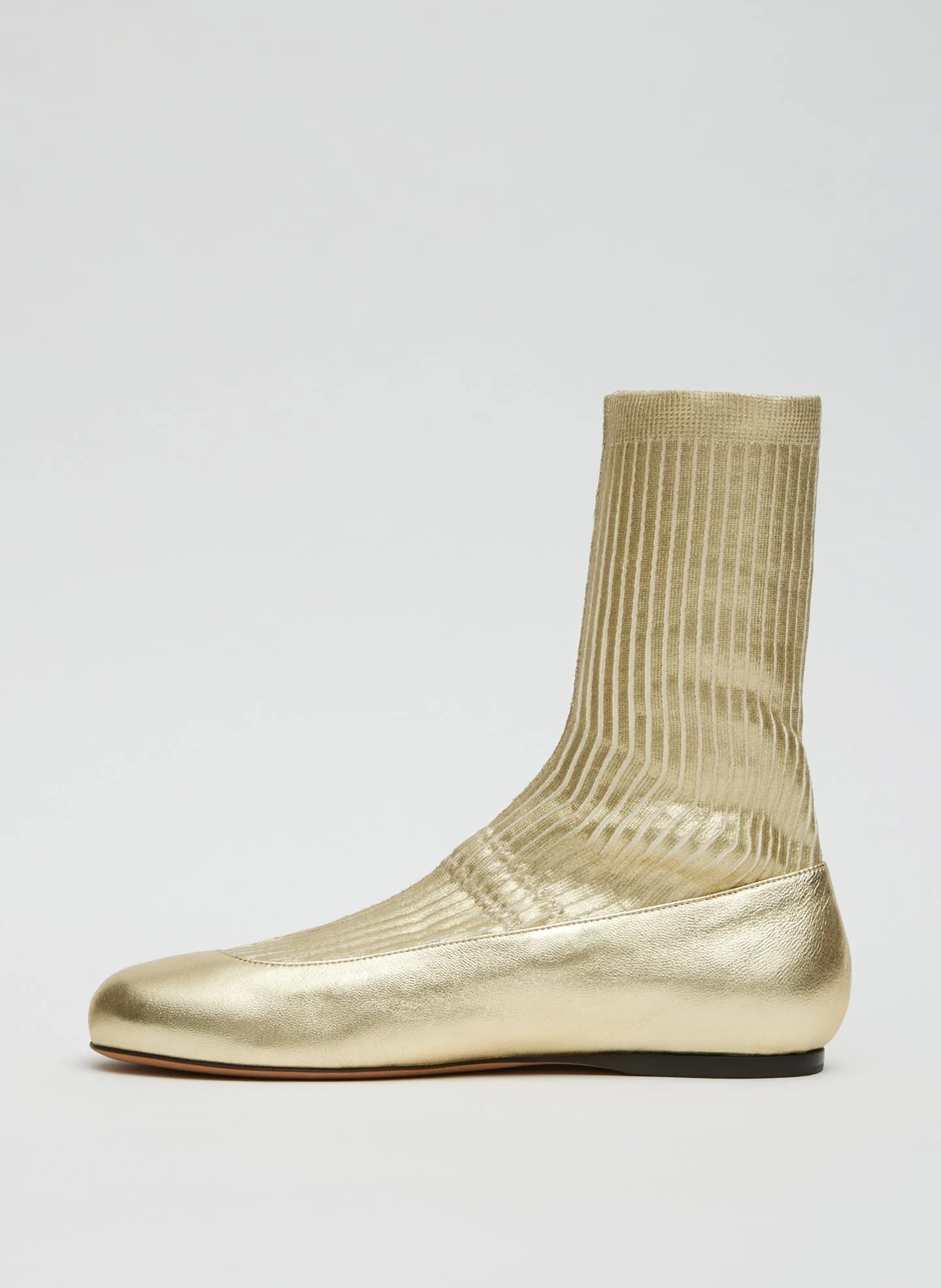 Borg Metallic Sock Shoe