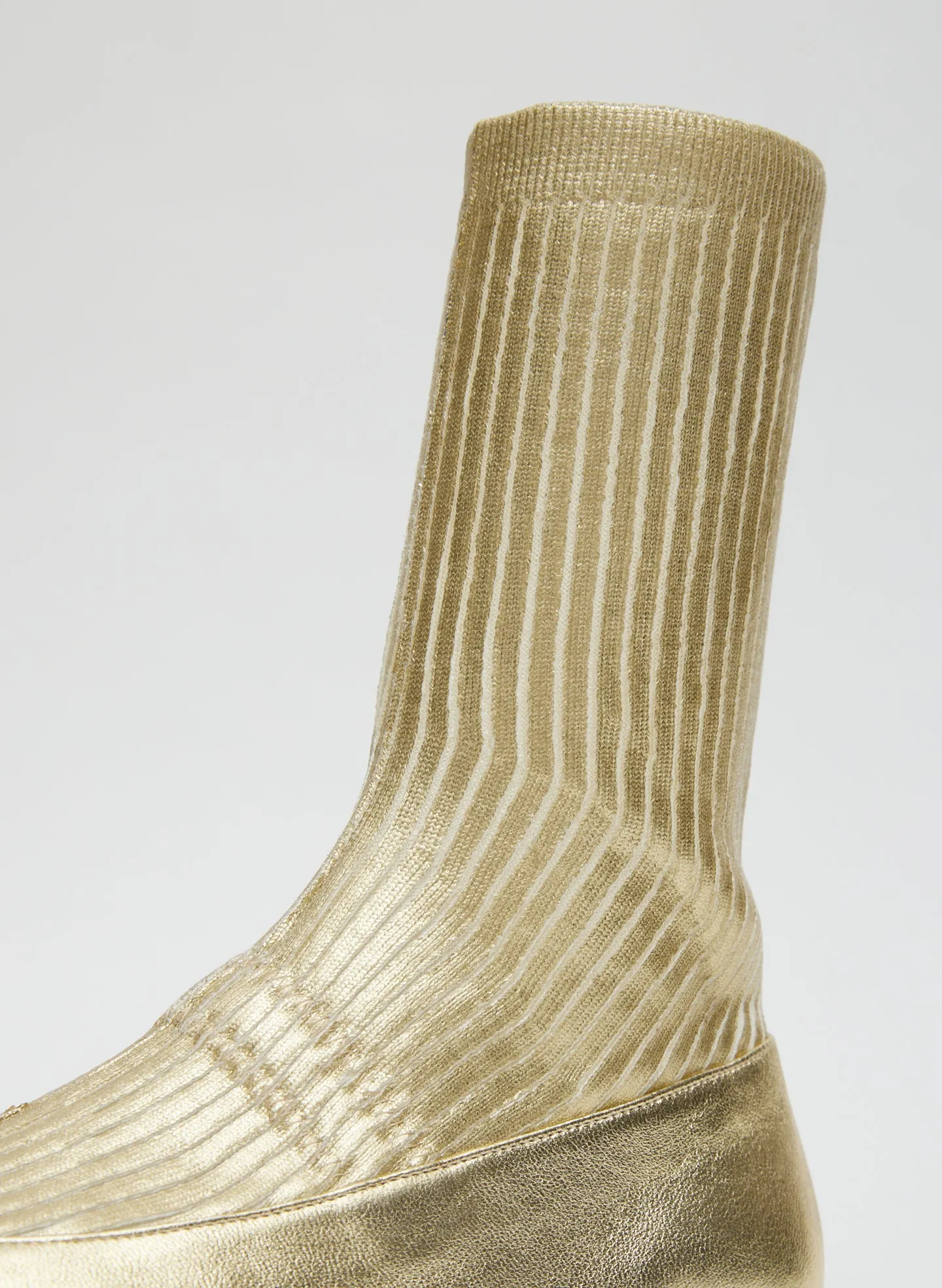 Borg Metallic Sock Shoe