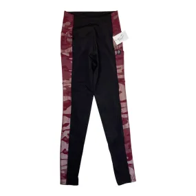 Botori 'Camo' Riding Tights in Burgundy Camo - Women's Medium