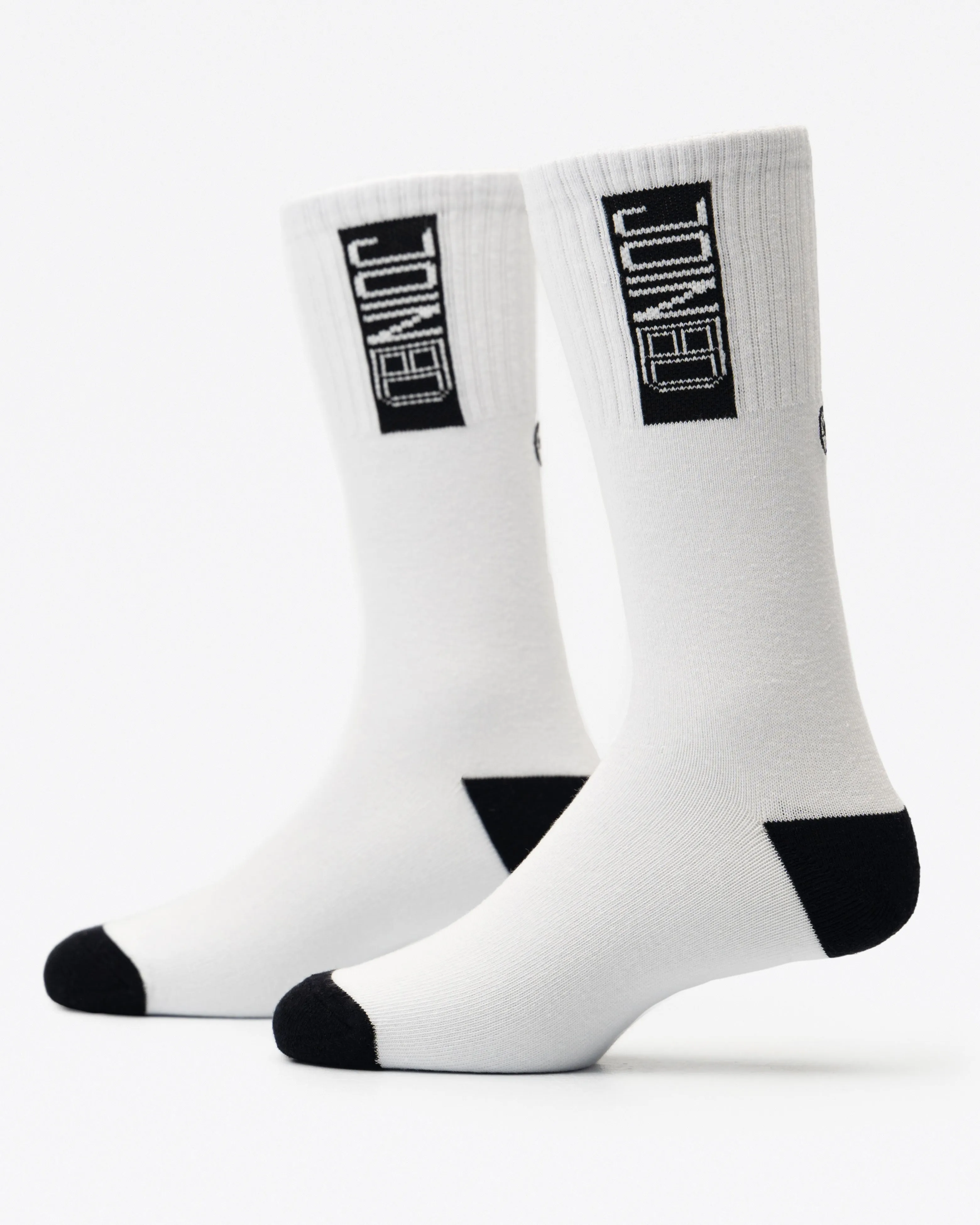 Box Logo Crew Socks 2pk