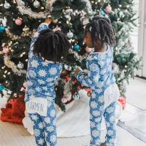 Buttflap Pajamas - Snowflake