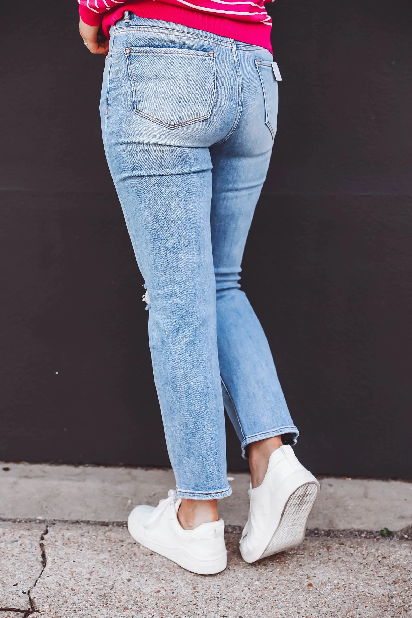 Chelsea High Rise Straight Leg Denim