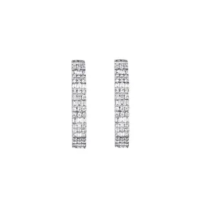 Clara by Martin Binder Diamond Hoop Earrings (0.92 ct. tw.)