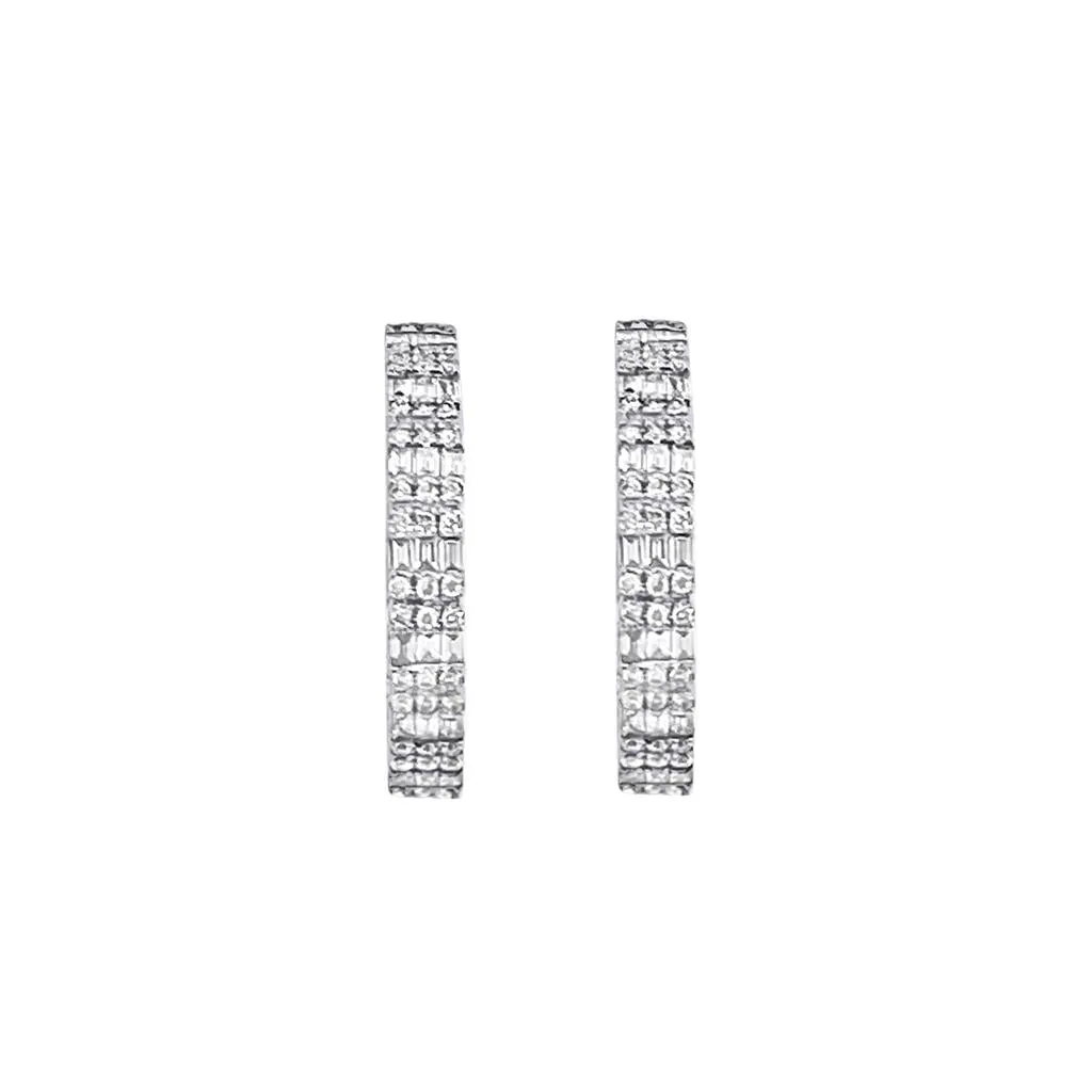 Clara by Martin Binder Diamond Hoop Earrings (0.92 ct. tw.)