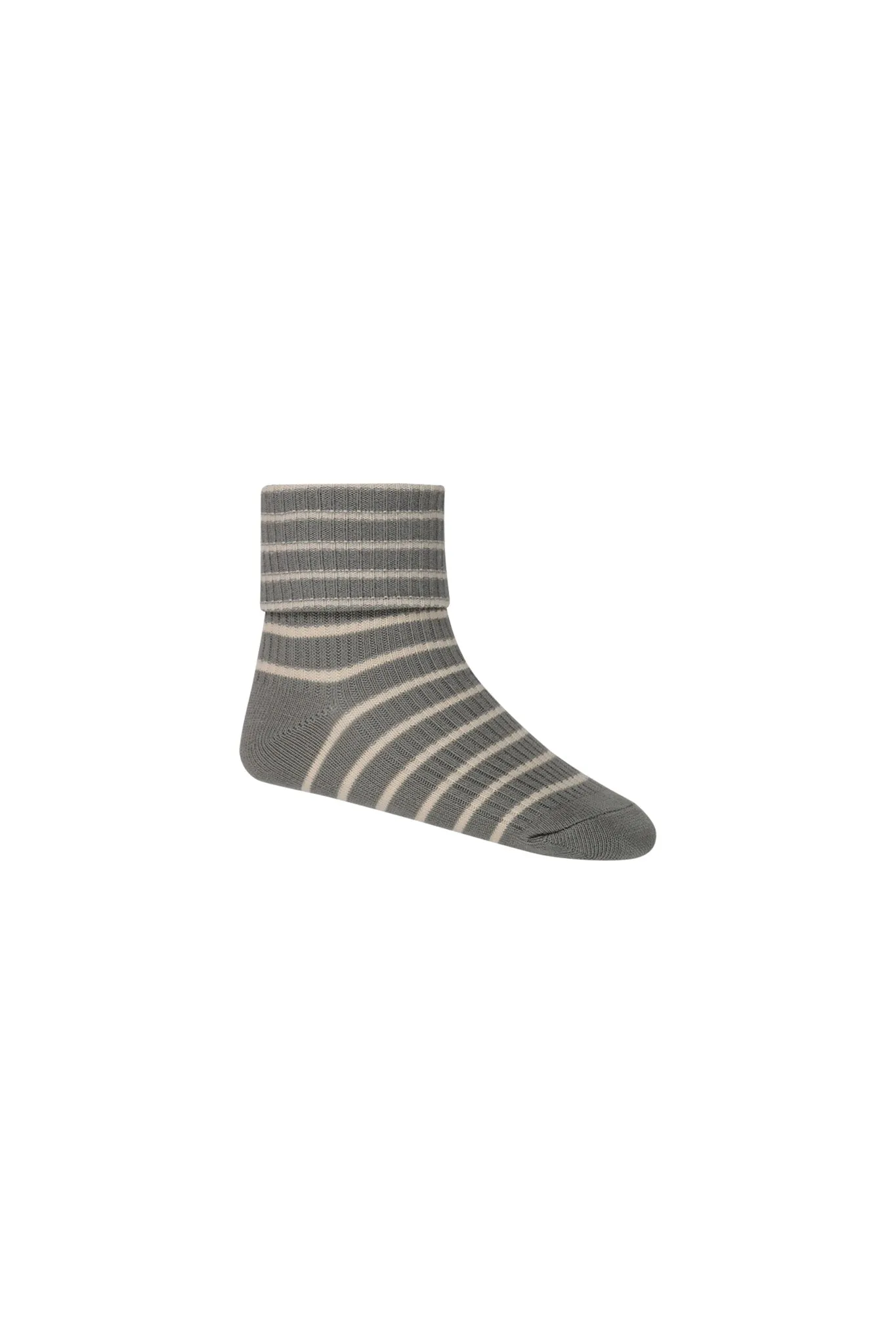 Classic Rib Sock - Pond Stripe