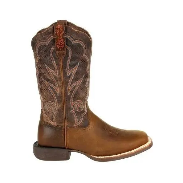 Durango Lady Rebel Women’s Pro Cognac Ventilated Western Boot DRD0376