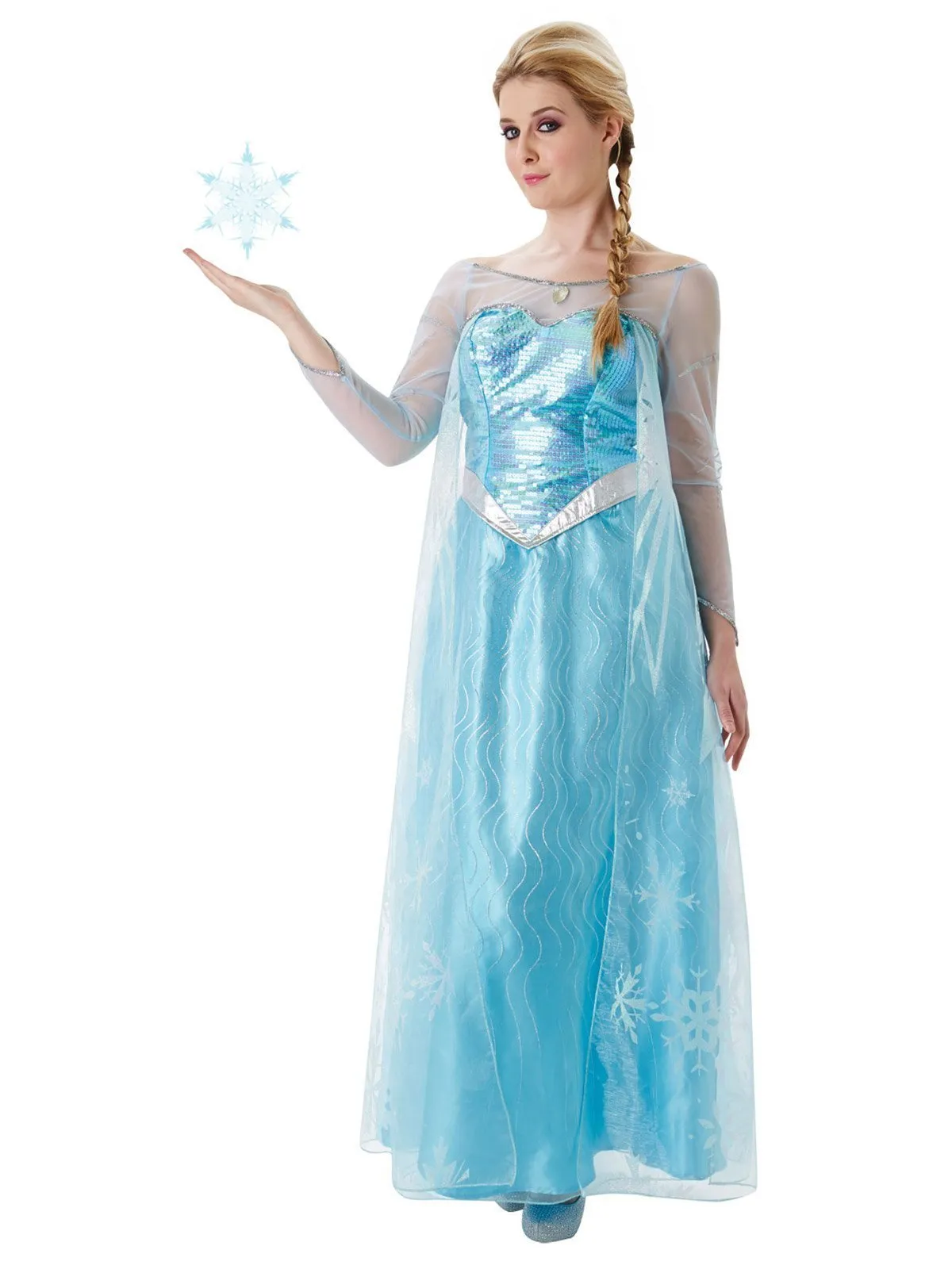 Elsa Deluxe Costume for Adults - Disney Frozen