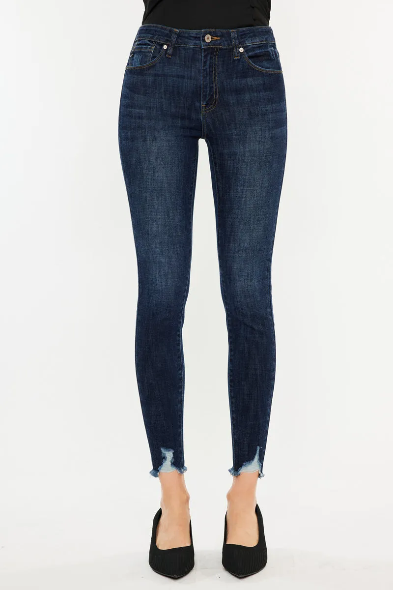 Esther High Rise Ankle Skinny Jeans