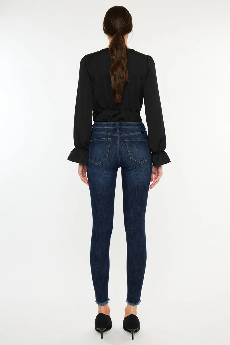 Esther High Rise Ankle Skinny Jeans