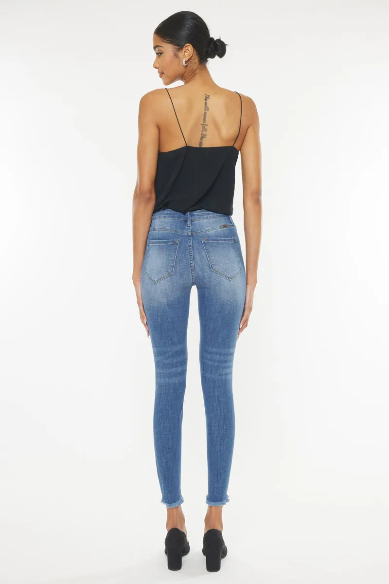 Esther High Rise Ankle Skinny Jeans