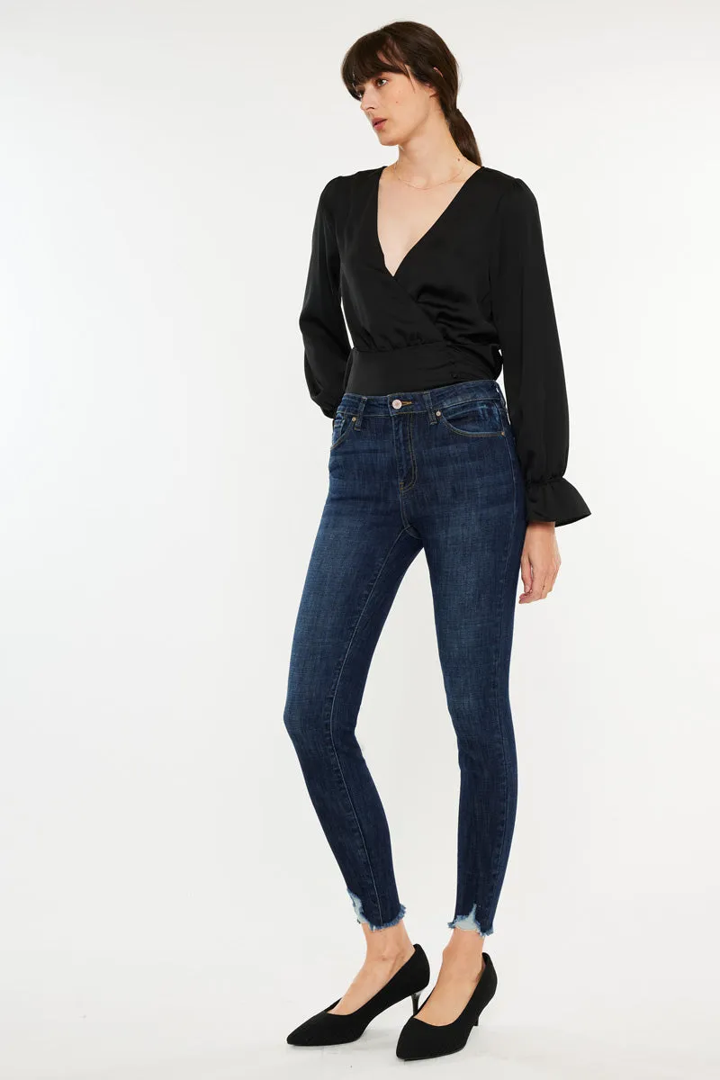 Esther High Rise Ankle Skinny Jeans