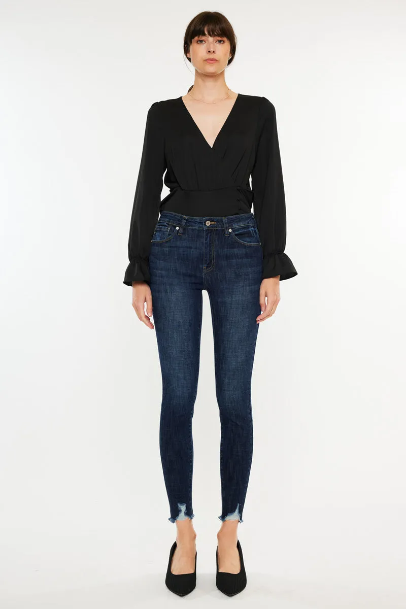 Esther High Rise Ankle Skinny Jeans