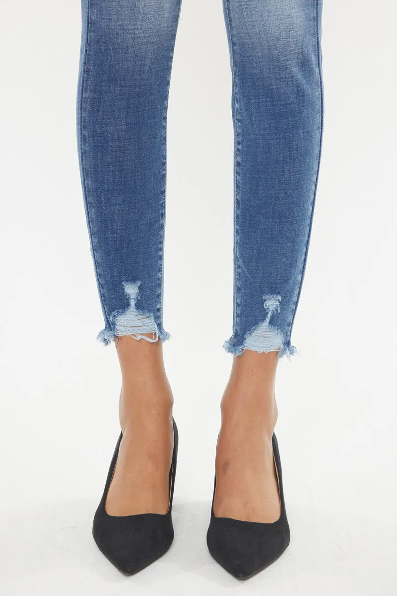 Esther High Rise Ankle Skinny Jeans