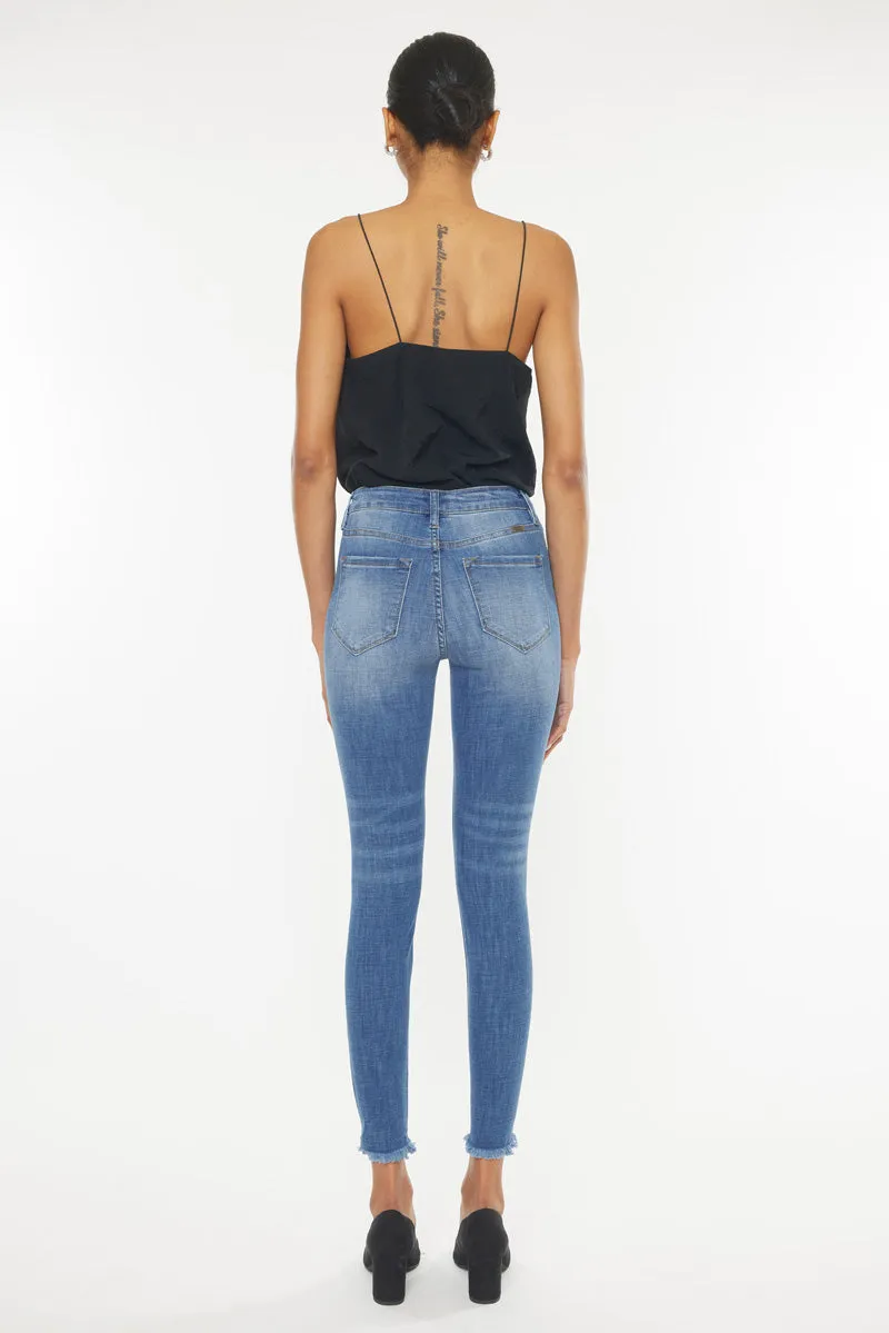 Esther High Rise Ankle Skinny Jeans