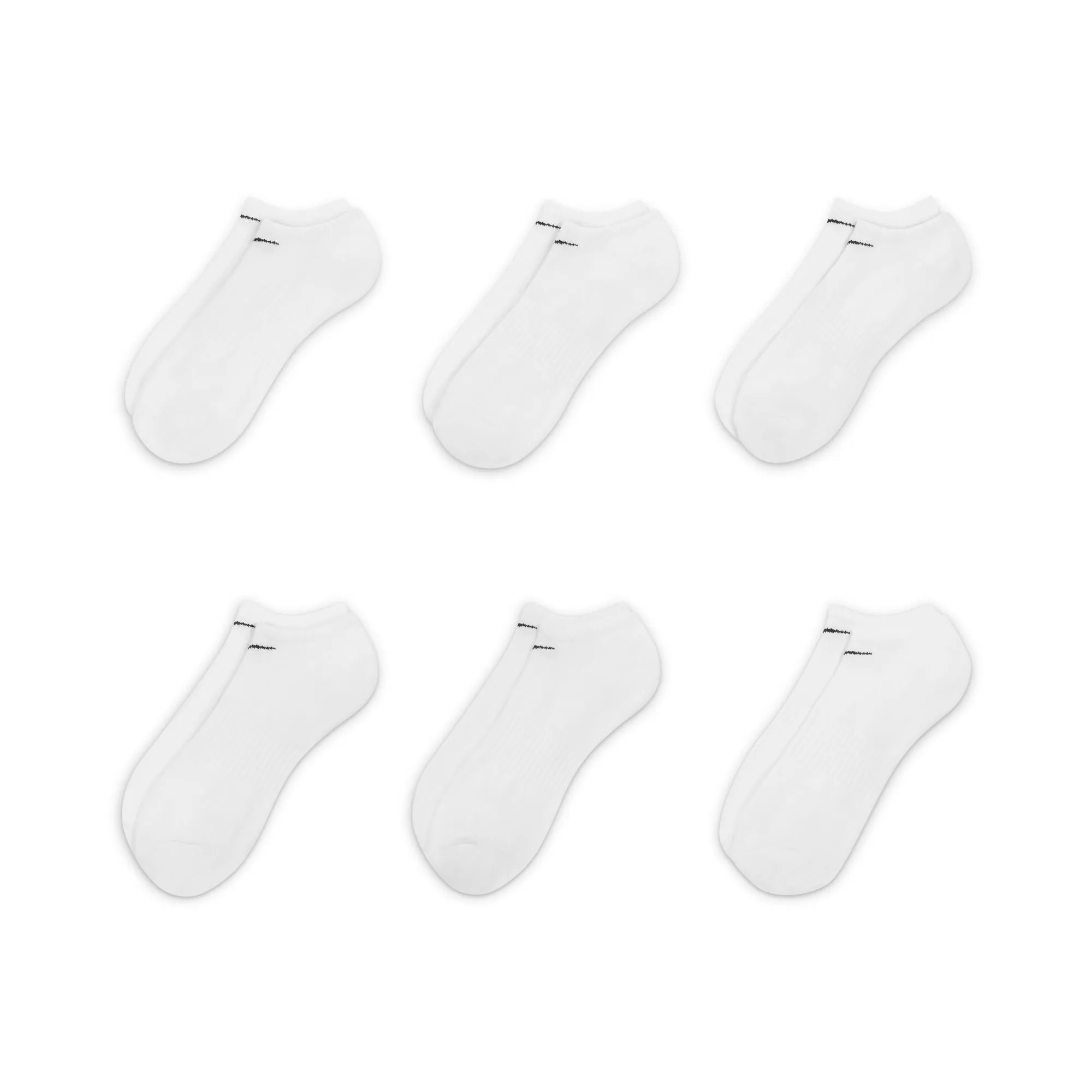 Everyday Cushioned Training No-Show Socks (6 Pairs)