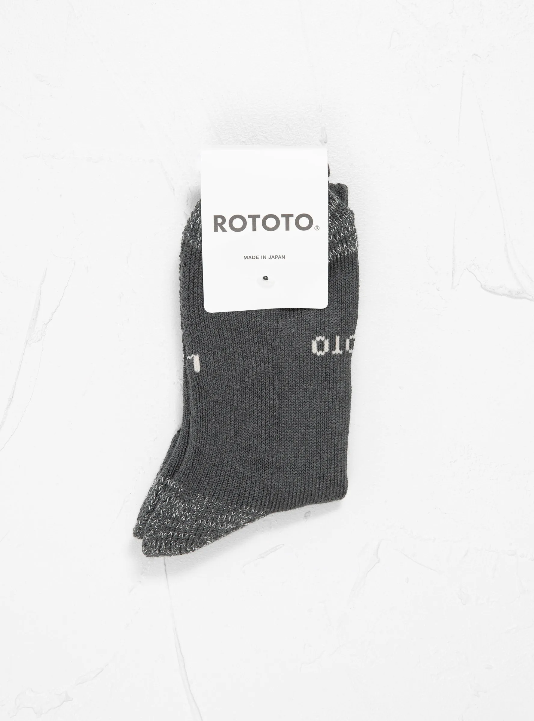 Everyday Pile Mini Crew Socks Charcoal