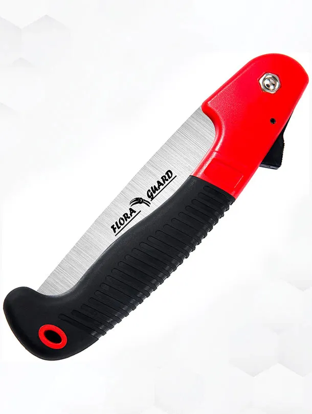 Folding Hand Saw, Camping/Pruning Saw with Rugged 7" Professional Folding Saw