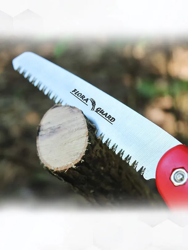 Folding Hand Saw, Camping/Pruning Saw with Rugged 7" Professional Folding Saw