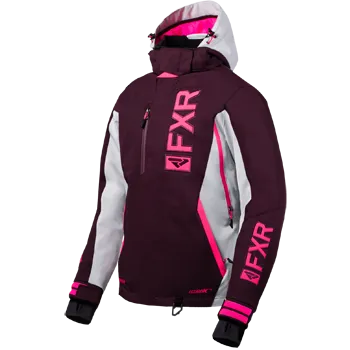 FXR Evo FX Womens Jacket Plum Lt. Grey