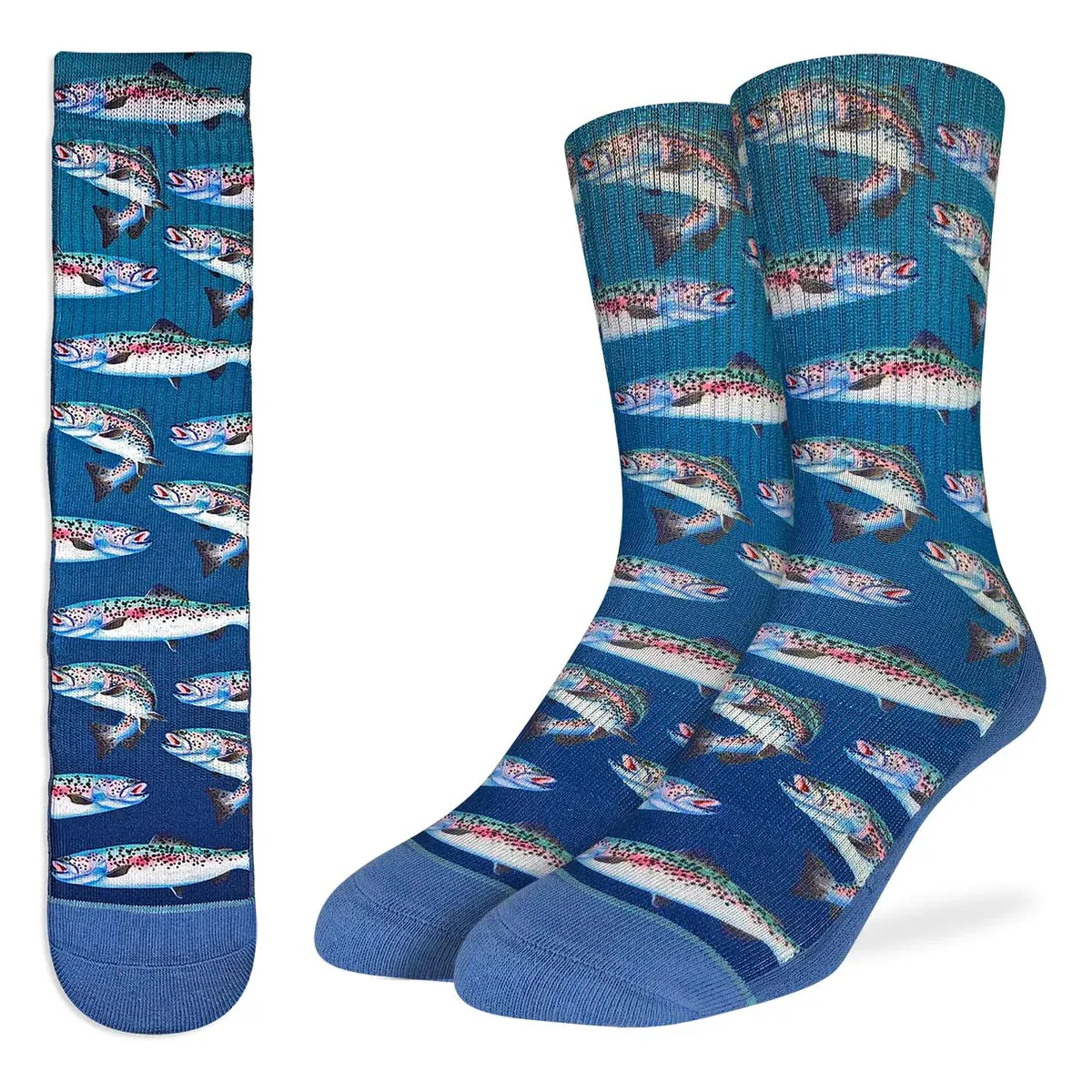 Good Luck Rainbow Trout Socks 4326