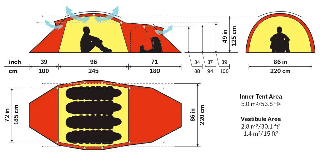 Hilleberg Saitaris Hiking Tent