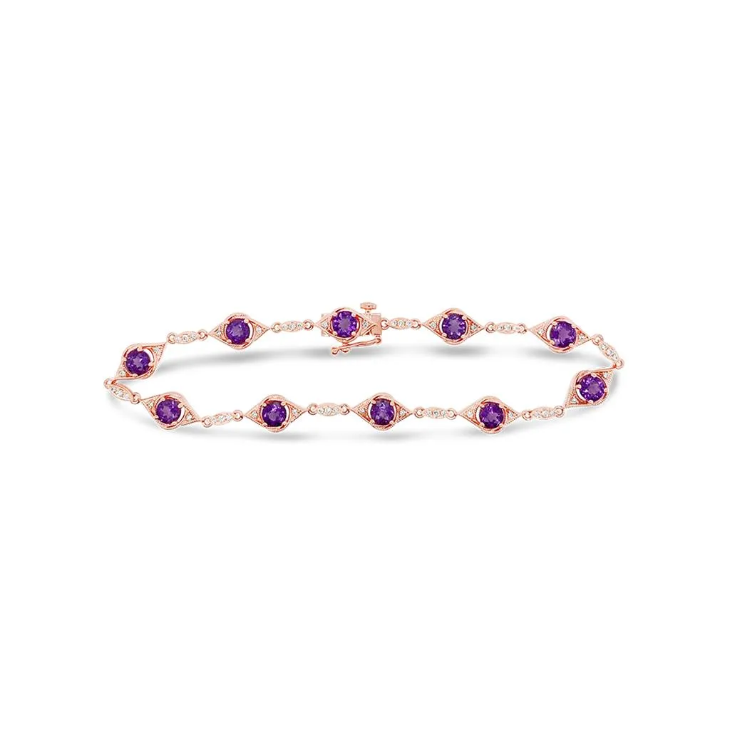 Irisa by Martin Binder Amethyst & Diamond Bracelet