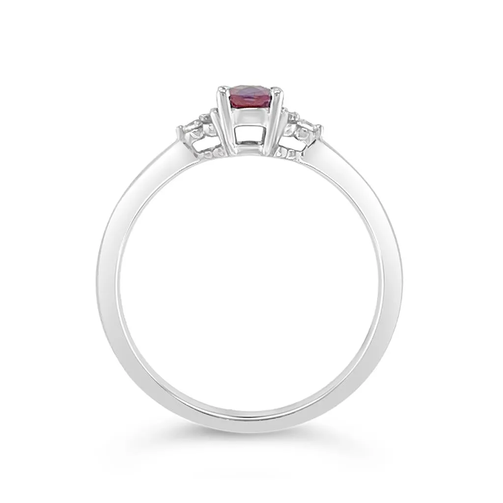 Irisa by Martin Binder Garnet & Diamond Accent Ring