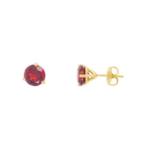 Irisa by Martin Binder Garnet Stud Earrings