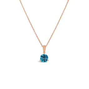 Irisa by Martin Binder Sky Blue Topaz Solitaire Pendant