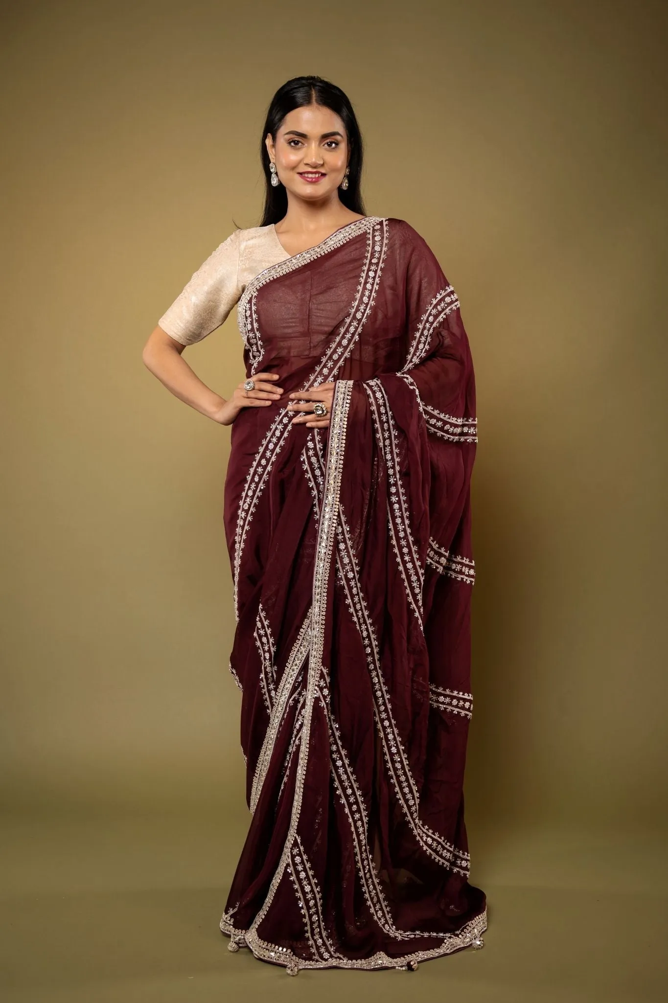 Jamuni Organza Saree