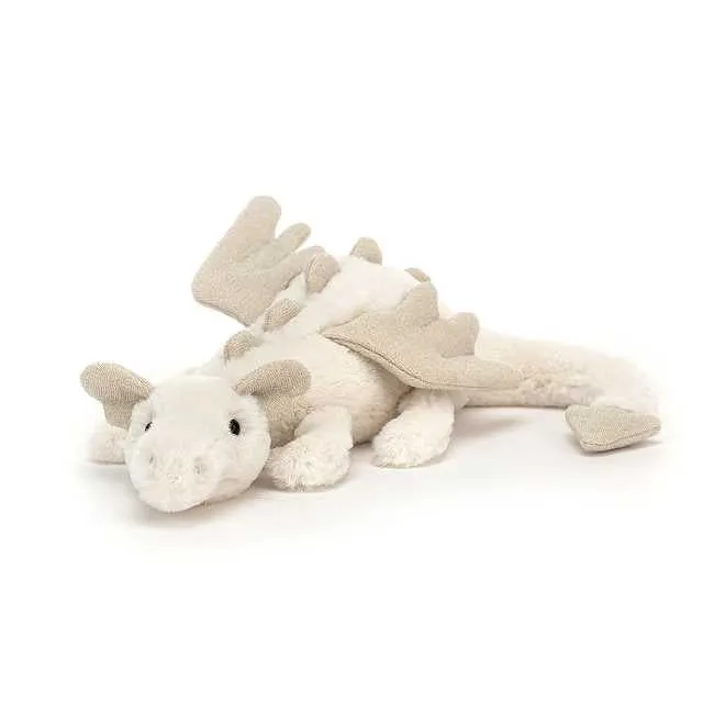 Jellycat Scrumptious Snow Dragon - Little