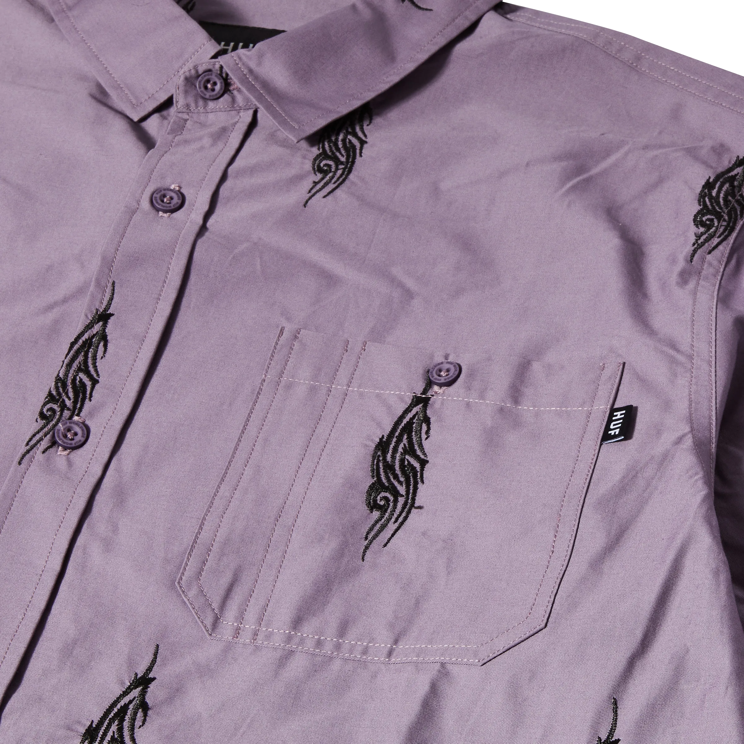 LARKIN EMBROIDERED WORK SHIRT