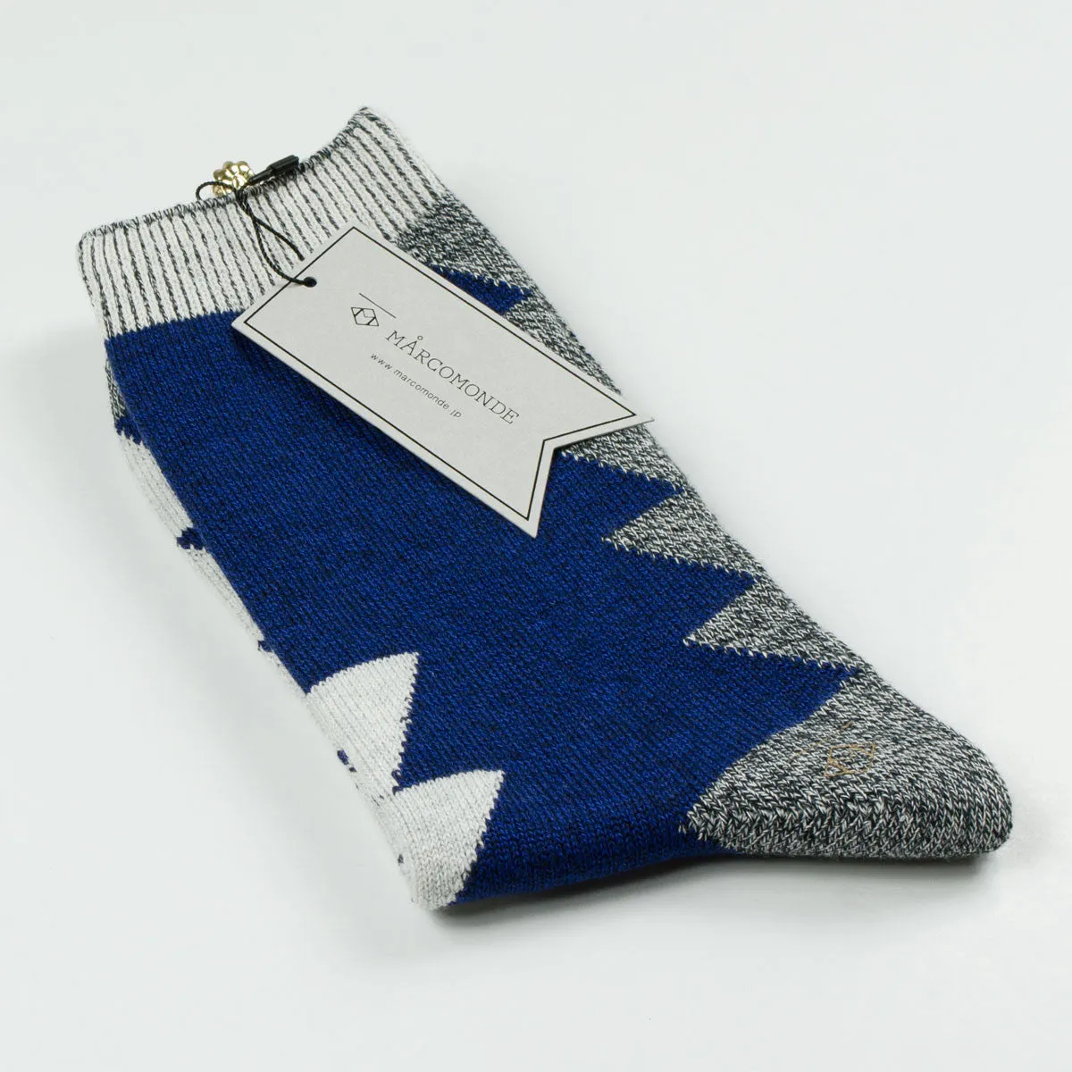 Marcomonde - Triangles Malaysia Socks - Navy