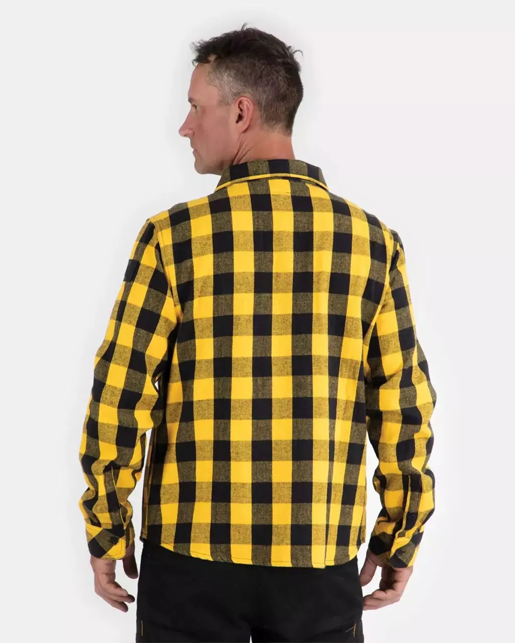 Men's Buffalo Check Flannel Overshirt