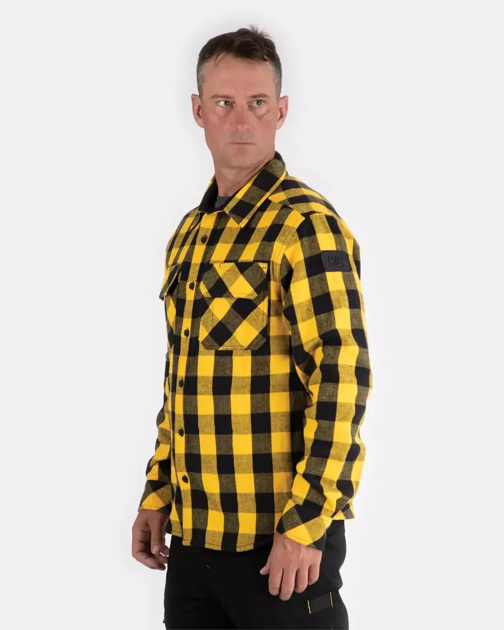 Men's Buffalo Check Flannel Overshirt