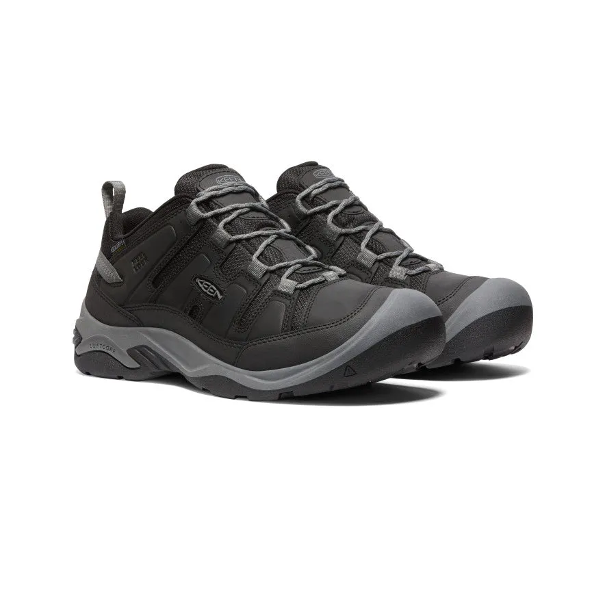 Men's Circadia Waterproof Shoe  |  Black/Steel Grey