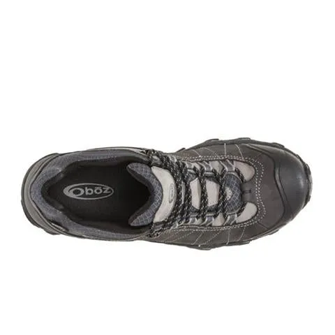 Oboz Bridger Low B-DRY Hiking Shoe (Men) - Dark Shadow