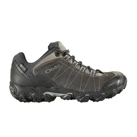 Oboz Bridger Low B-DRY Hiking Shoe (Men) - Dark Shadow