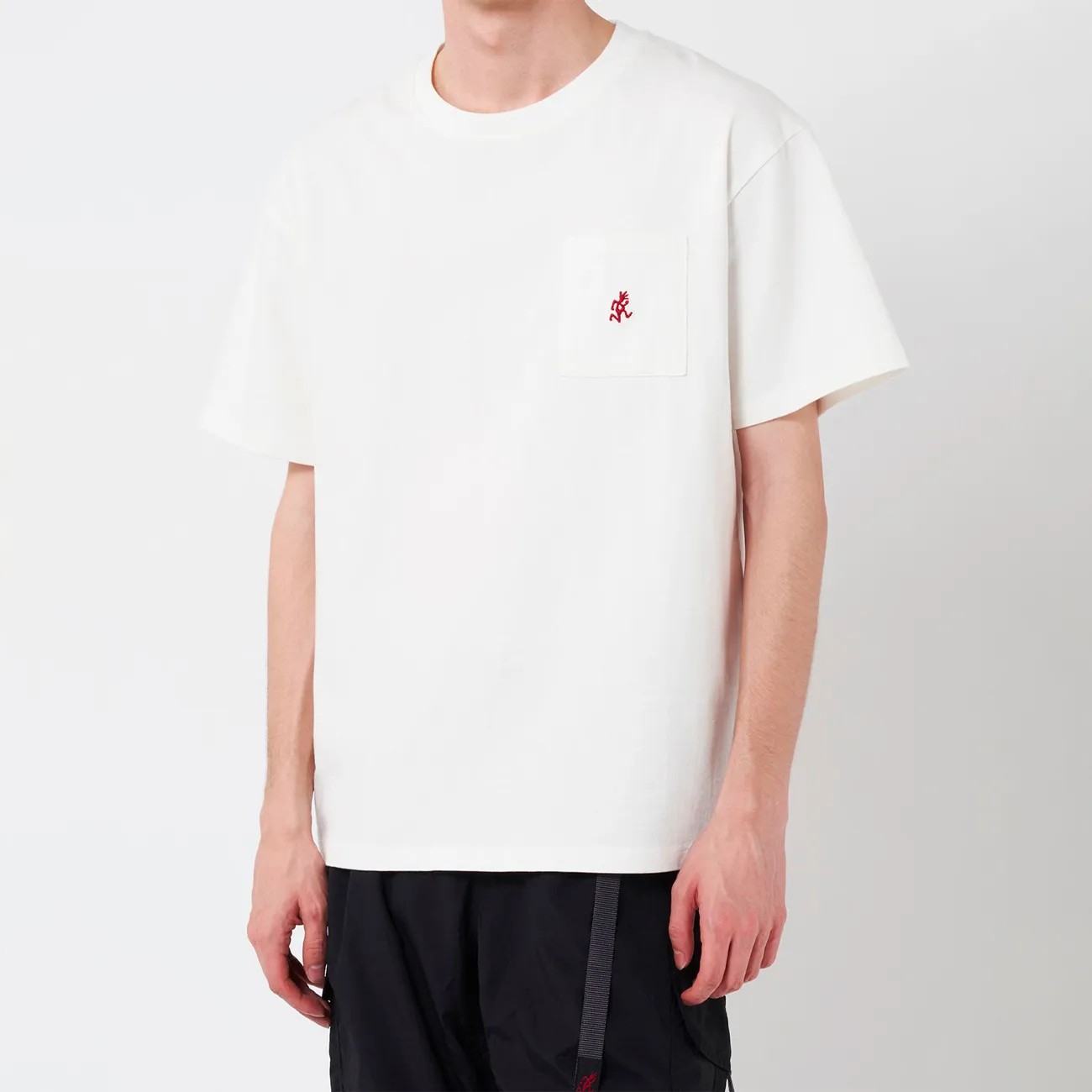 ONE POINT TEE WHITE